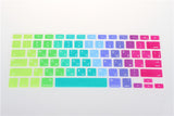 Russian Spanish Colorful Silicone Keyboard Cover