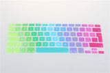 Russian Spanish Colorful Silicone Keyboard Cover