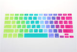 Russian Spanish Colorful Silicone Keyboard Cover