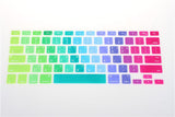 Russian Spanish Colorful Silicone Keyboard Cover