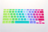 Russian Spanish Colorful Silicone Keyboard Cover