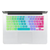 Russian Spanish Colorful Silicone Keyboard Cover